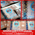 sticker thread & metal line, security paper with watermark